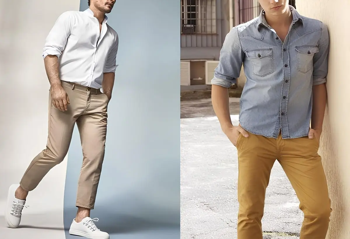 Calça Chino Masculina: Explorando a Elegância Versátil de Um Clássico Moderno