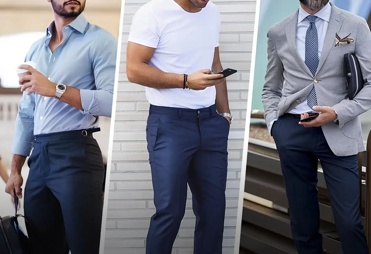 Explorando a Elegância da Calça Azul Marinho: Um Guia Completo para Homens Sofisticados
