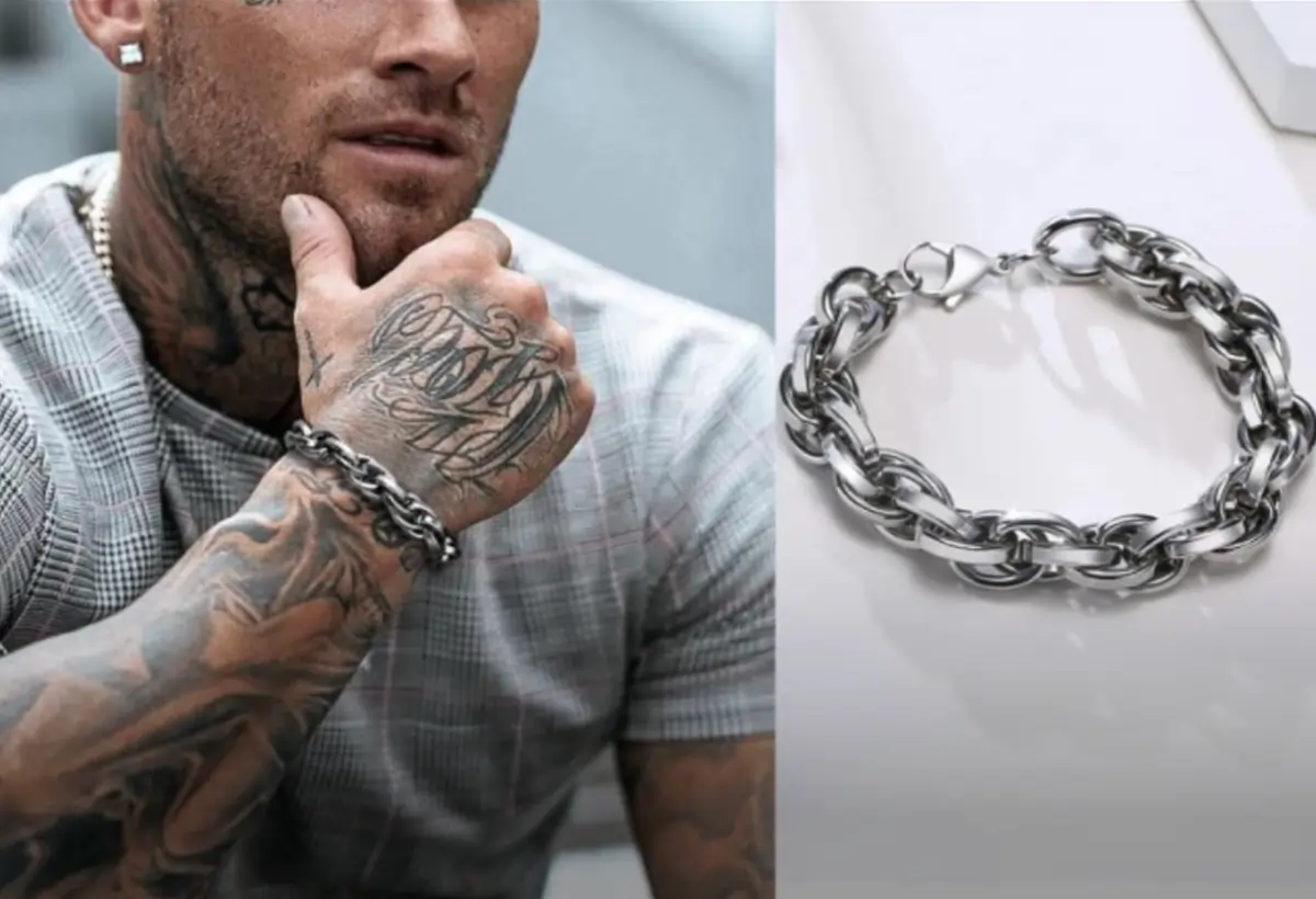 Pulseiras de Aço Inoxidável: Elegância Durável para o Homem Moderno