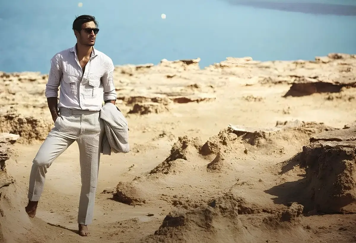 O que é e como usar camisa de linho masculina?