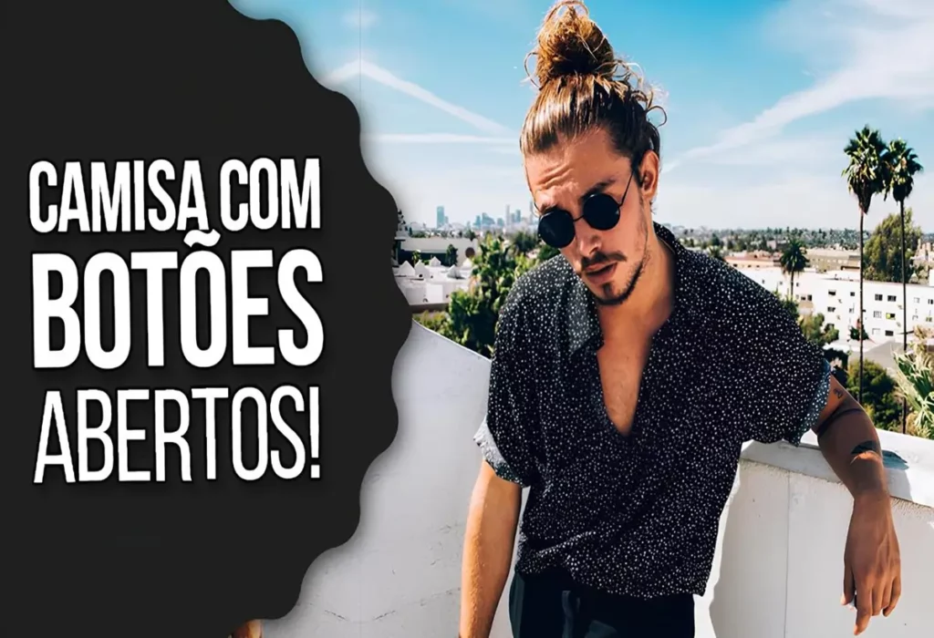 camisa-com-botões-abertos