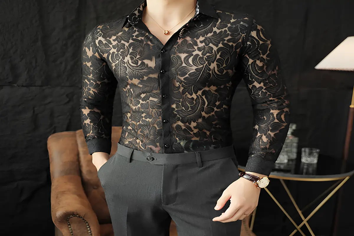 Camisa de Manga Longa dos Anos 70: Um Estilo Atemporal para o Visual Masculino