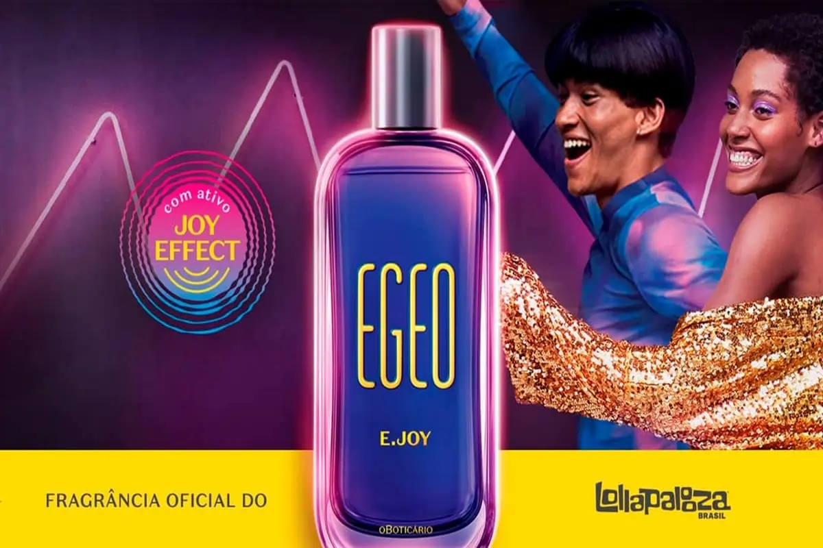 Perfume masculino Egeo E.Joy: Quais notas se destacam e em quais ocasiões ele brilha?