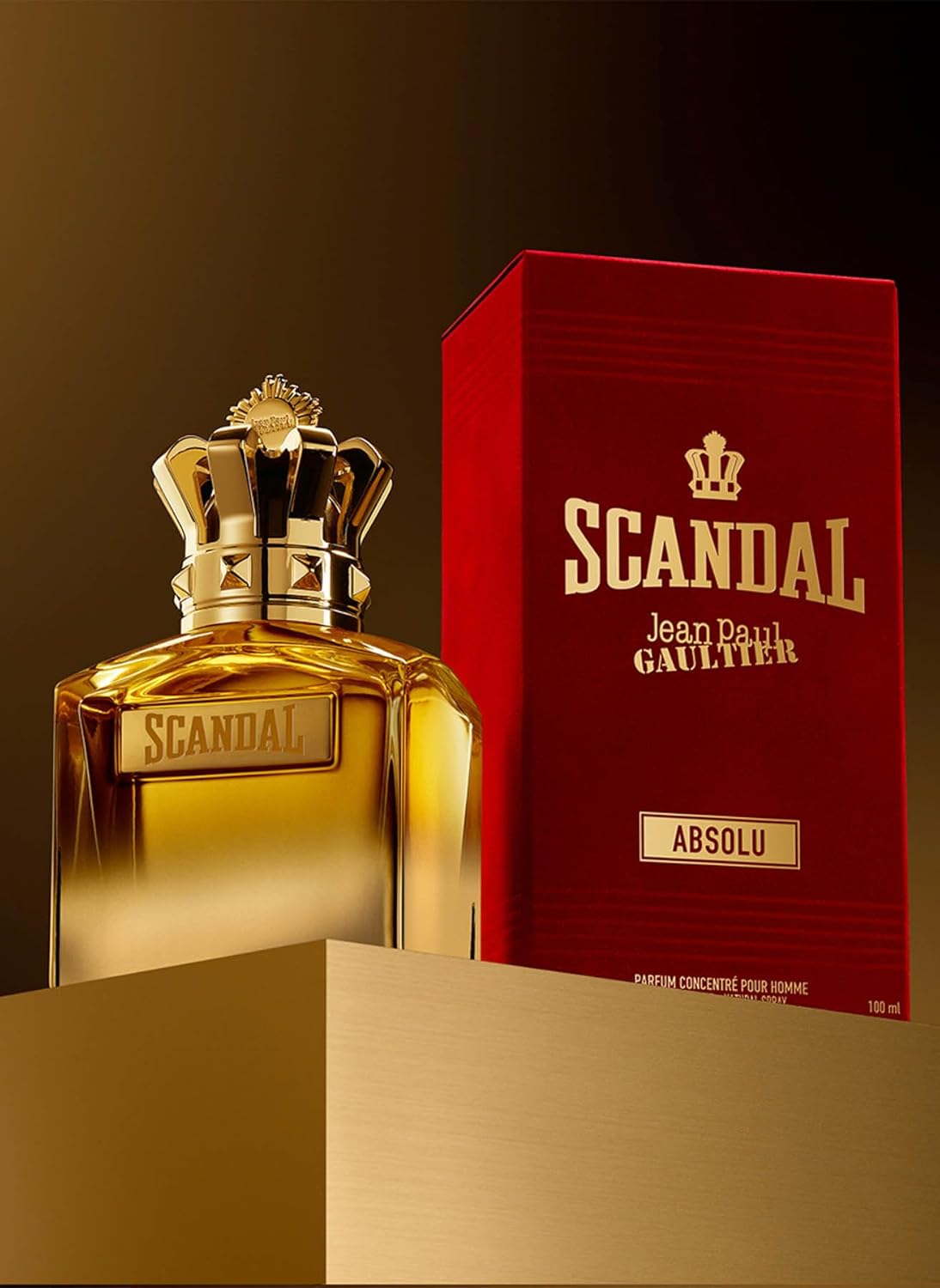 Perfume Scandal Absolu 100ml Parfum Concentré Pour Homme