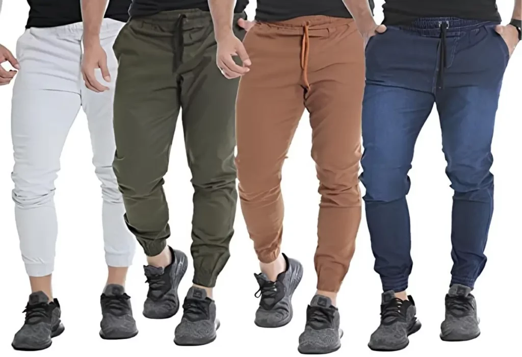 Calca-Jogger-de-Sarja-Masculinas-cores