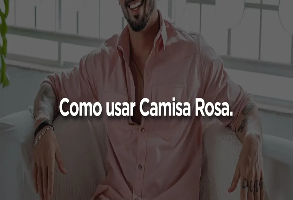 como usar camisa rosa masculina