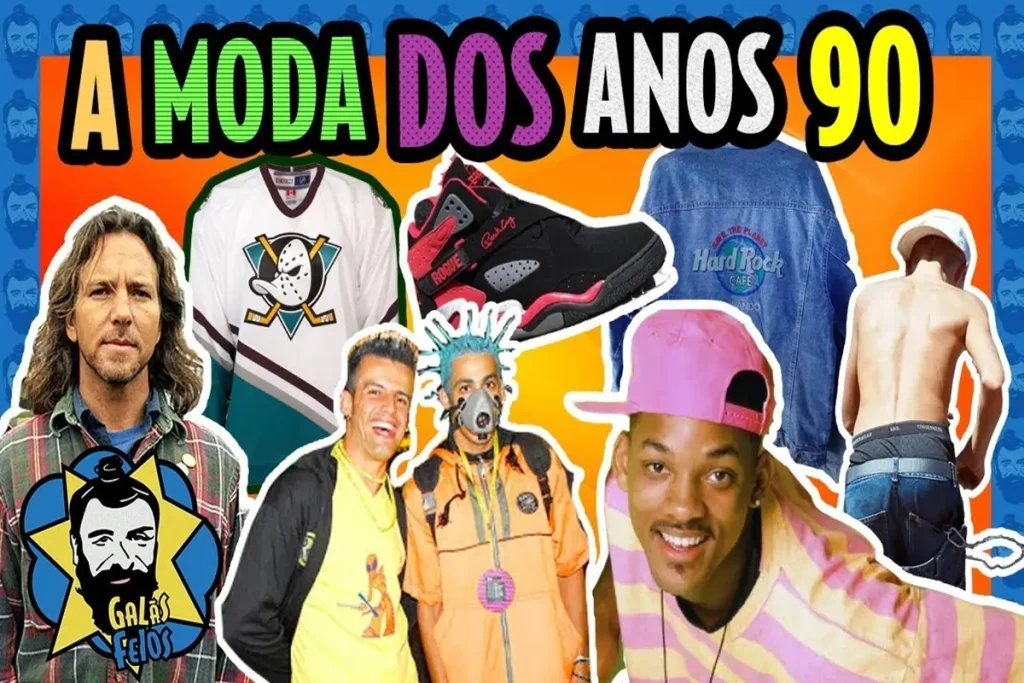 moda anos 90 acessorios