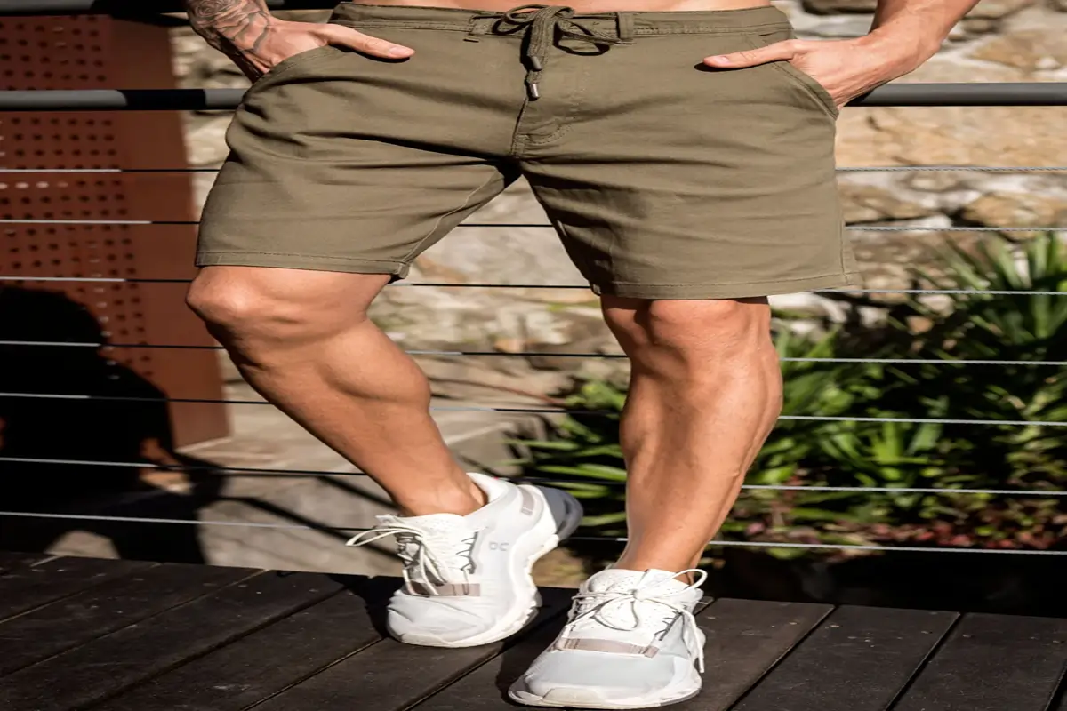 Short de sarja masculinos